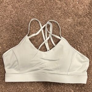 Runnergirl Women's Strappy Sports Bra - Light green